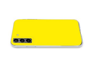 MuchoWow Handyhülle Gelb - Zitrone - Neon - Farben, Phone Case, Handyhülle Samsung Galaxy S21, Silikon, Schutzhülle