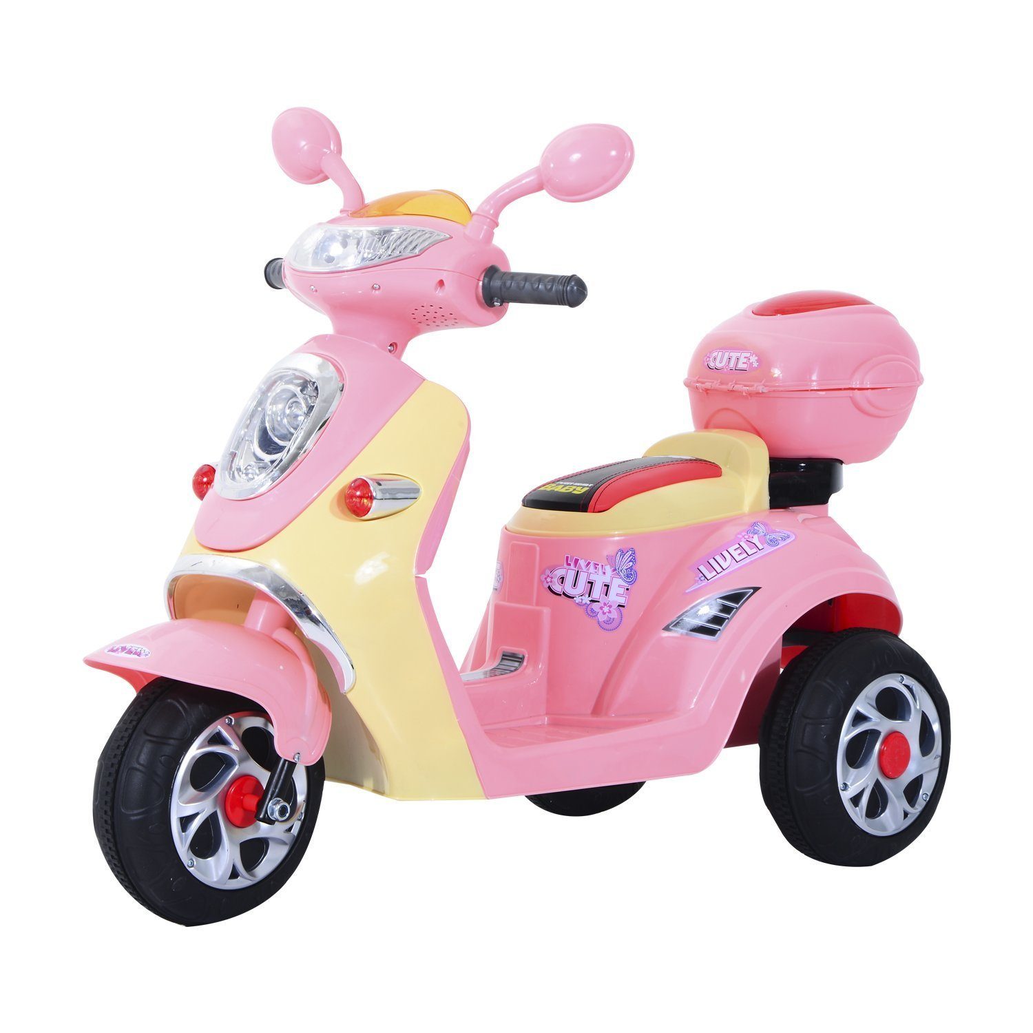 HOMCOM Elektro-Kindermotorrad Kinderelektroroller