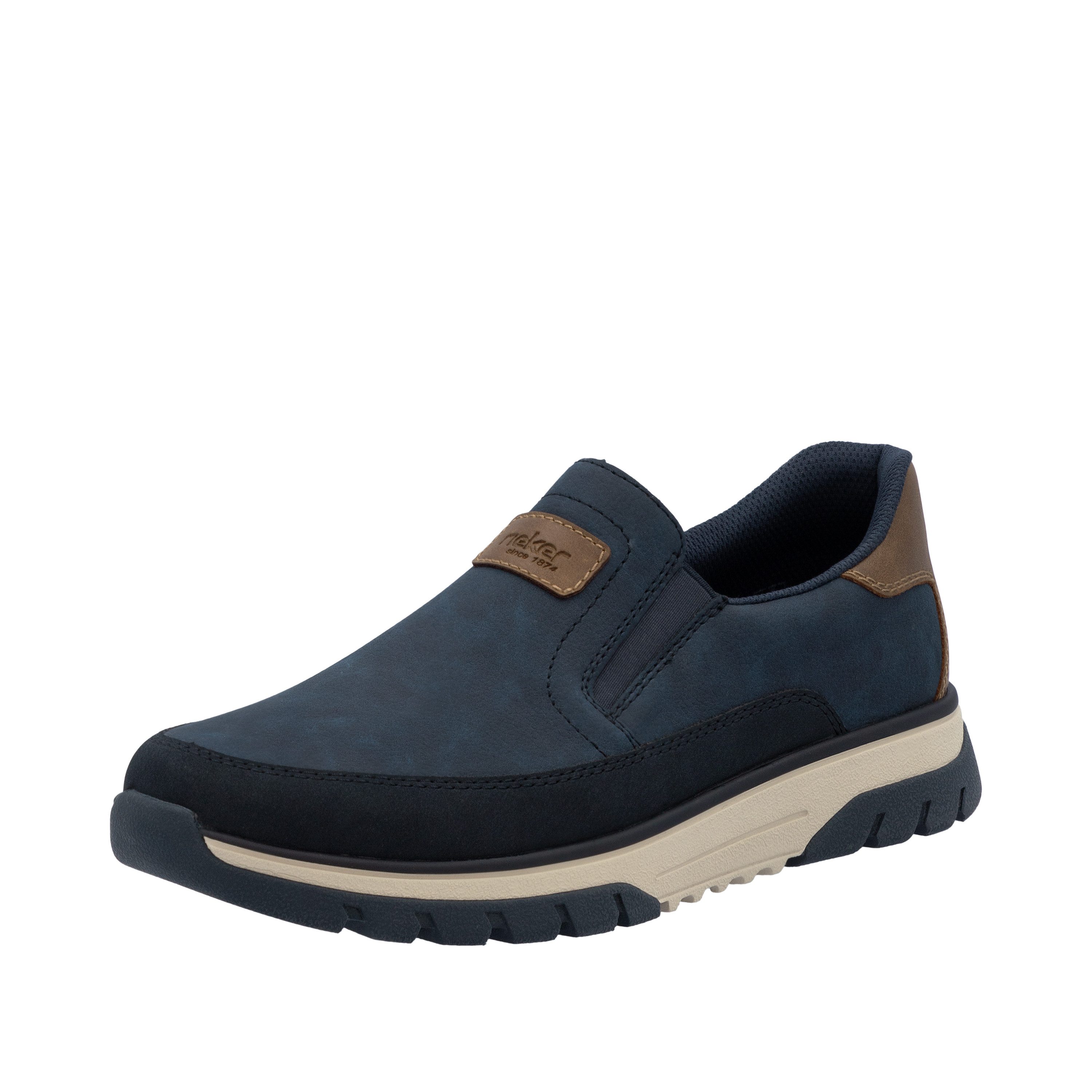 Rieker Slip-On Кроссовки Slipper, Schlupfschuh, Halbschuh mit weicher MemoSoft-Innensohle