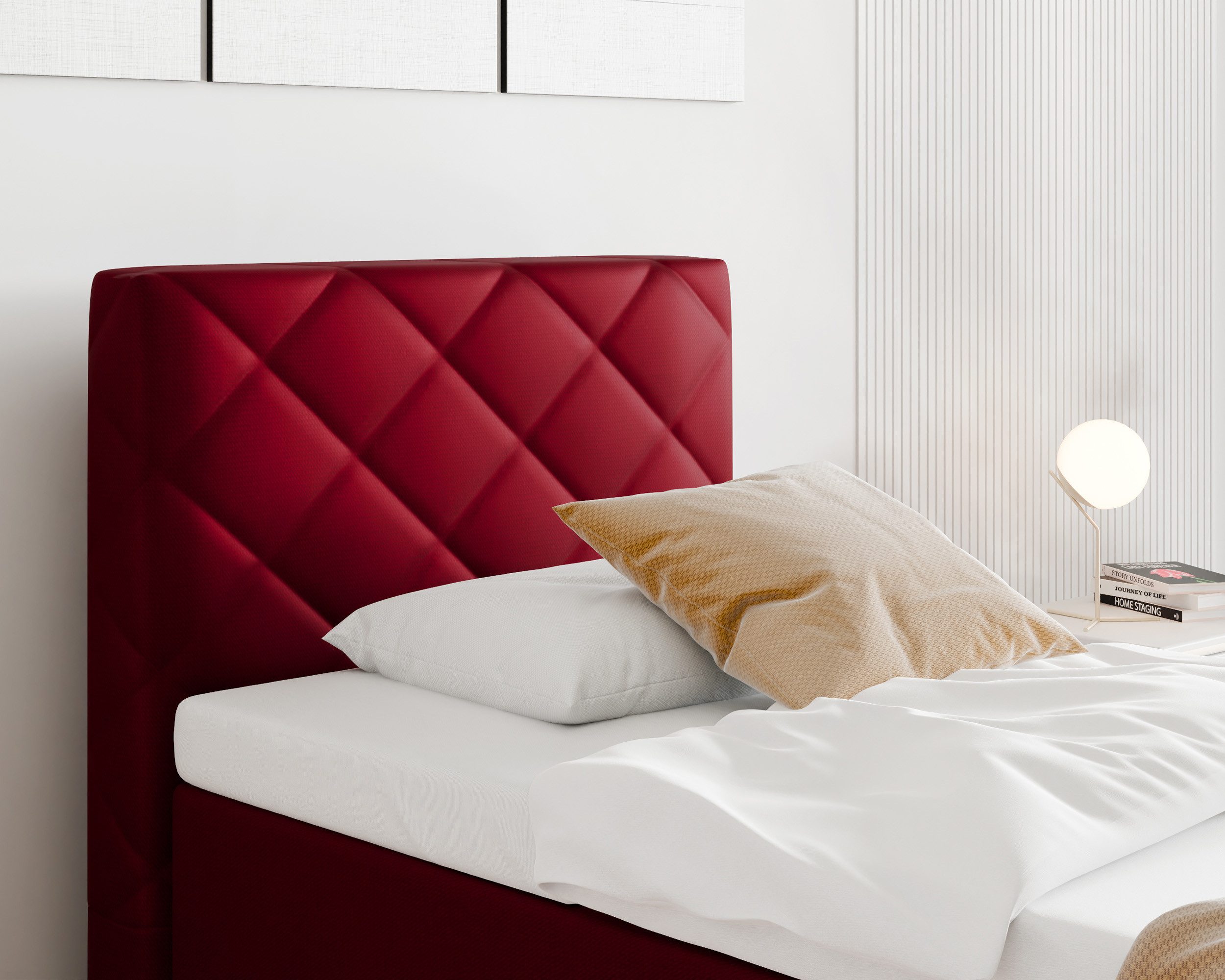 Homesy Boxbett DIAMARO, Stilvolles Design – zeitlose Eleganz