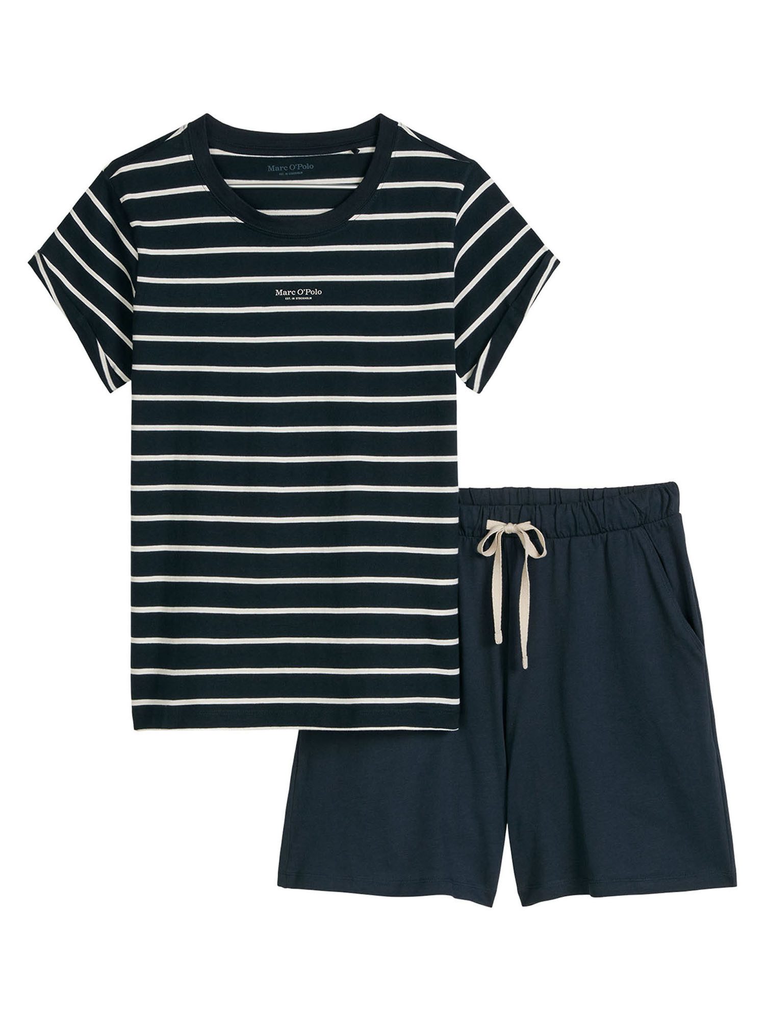Marc O'Polo Pyjama Mix N Match (2 tlg) Schlafanzug, Pyjama Set, Nachtwäsche günstig online kaufen