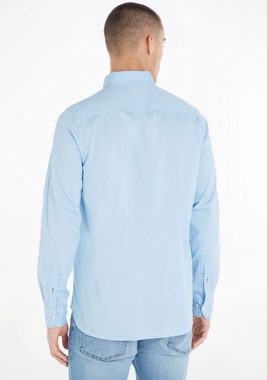 Tommy Hilfiger Langarmhemd LA-Hemd Flex Dobby