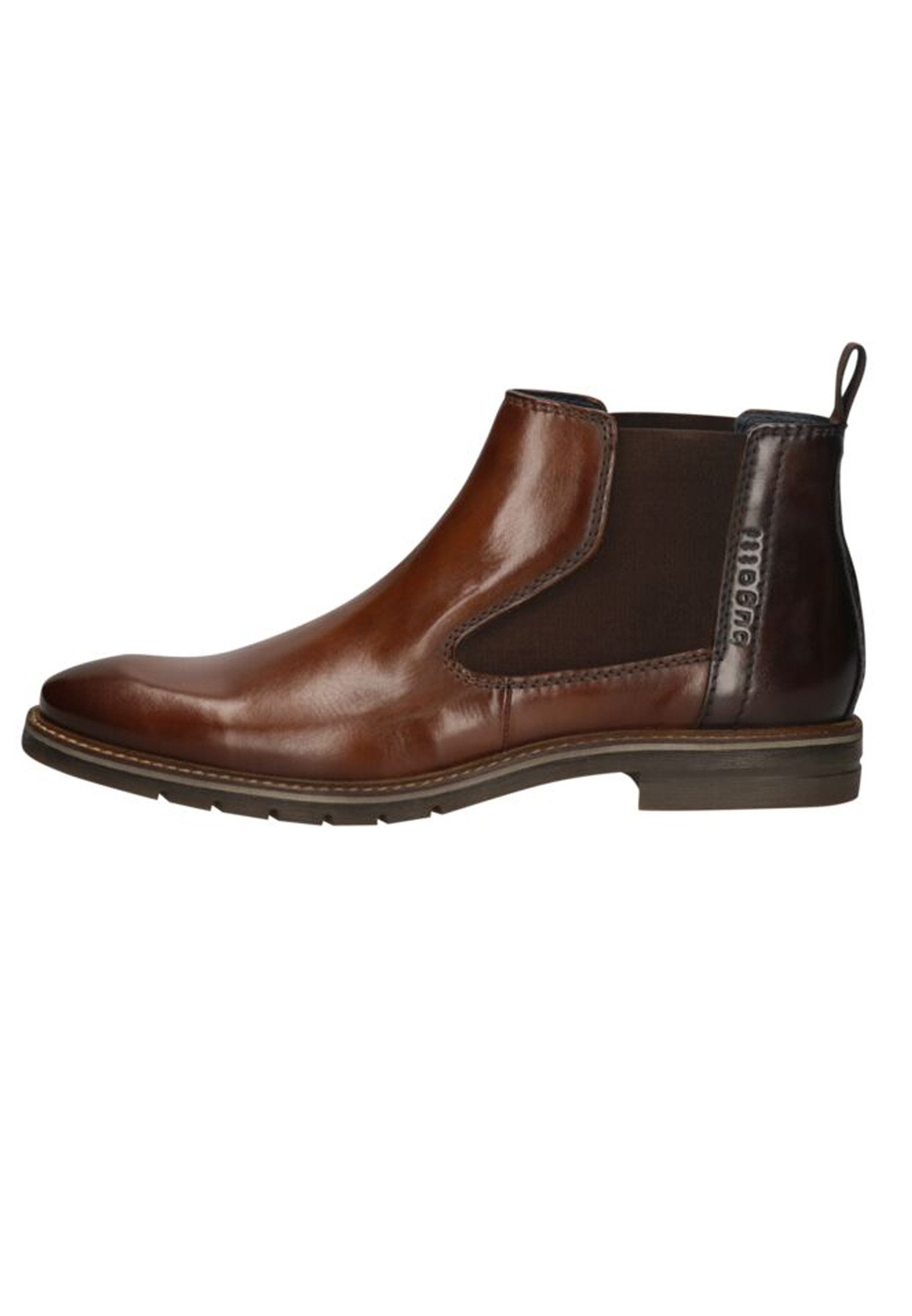 bugatti 311-A9E34-1111 6361 Cognac/Dark Brown Stiefelette