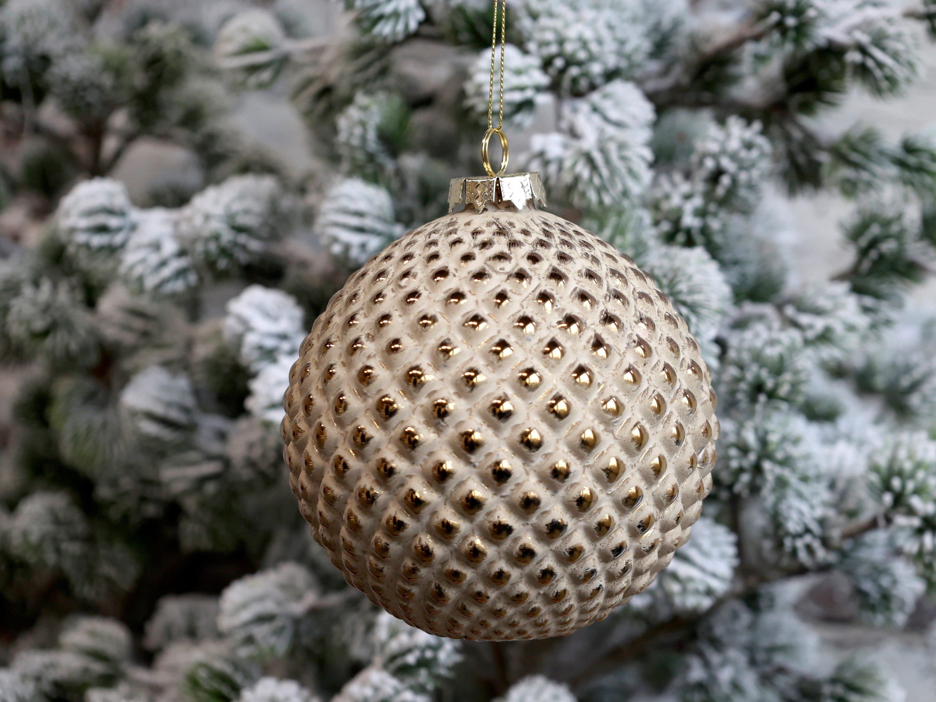 Chic Antique Weihnachtsbaumkugel Glas Weihnachtskugeln Pastell Vintage Christbaum Deko Kugeln, Christbaumkugel, Glas, Skandinavisches Design, Pastellfarben