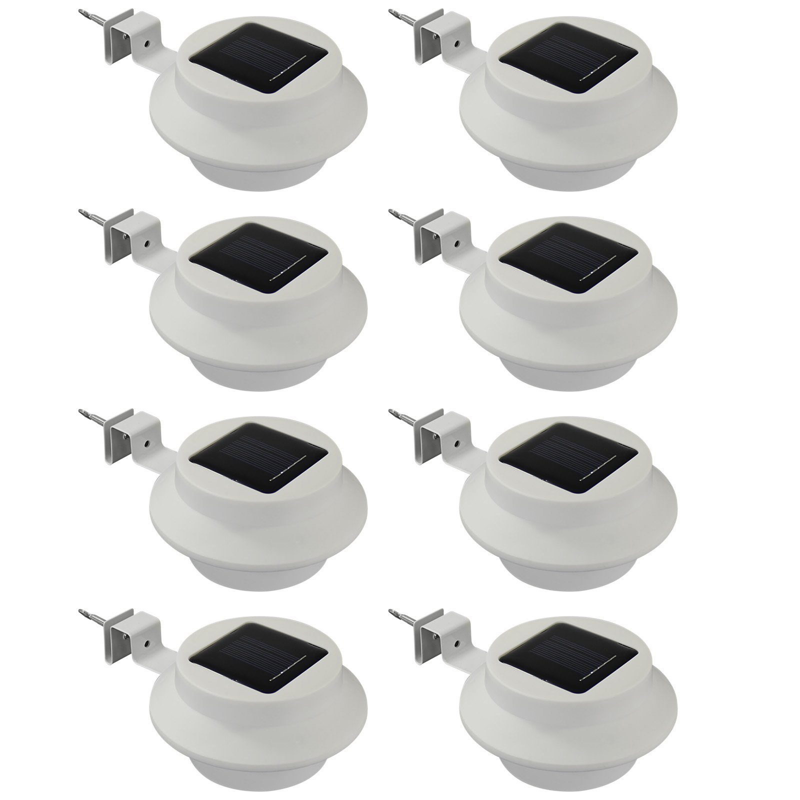 HAC24 LED Dachrinnenleuchte 8x Dachrinnenlampe Dachrinnen Lampe Regenrinne günstig online kaufen