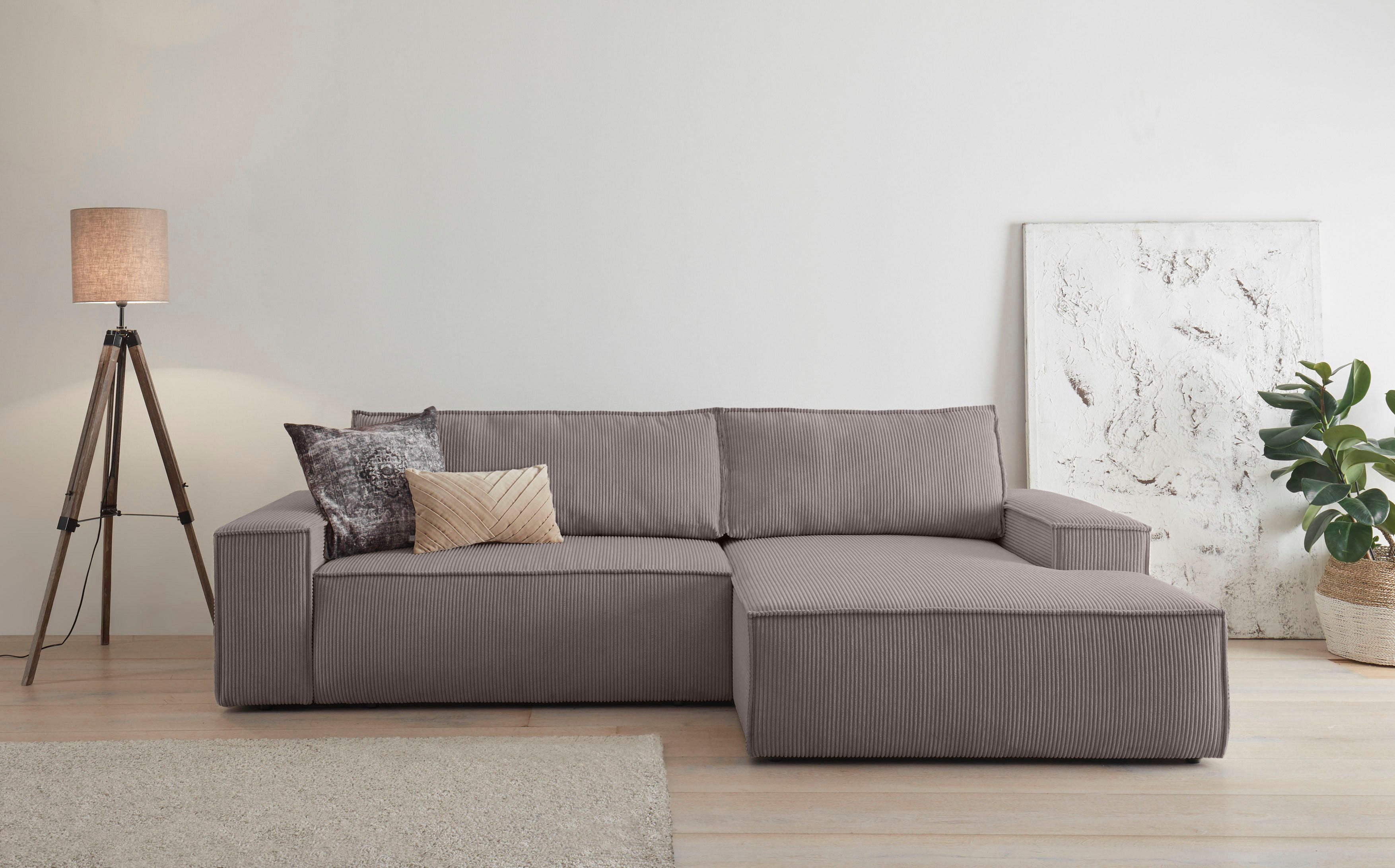 Home affaire Ecksofa SHERWOOD L-Form, 267 cm - OTTO. Verlässliche Qualität. günstig online kaufen
