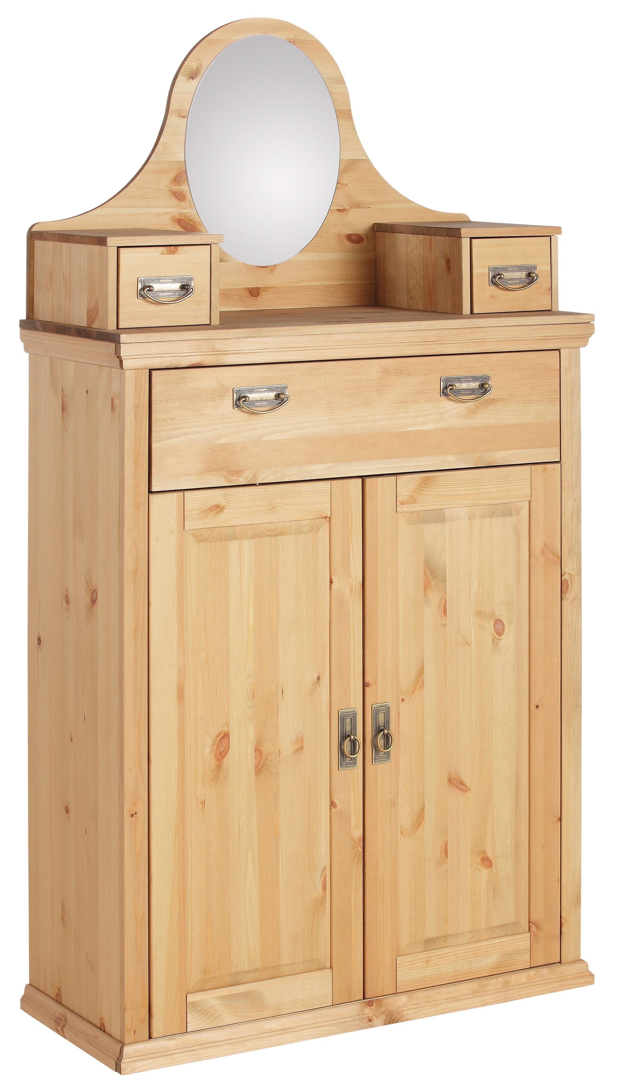 OTTO home Kombikommode Madrid, inklusive Aufsatz mit Spiegel und 2 kleinen Schubladen