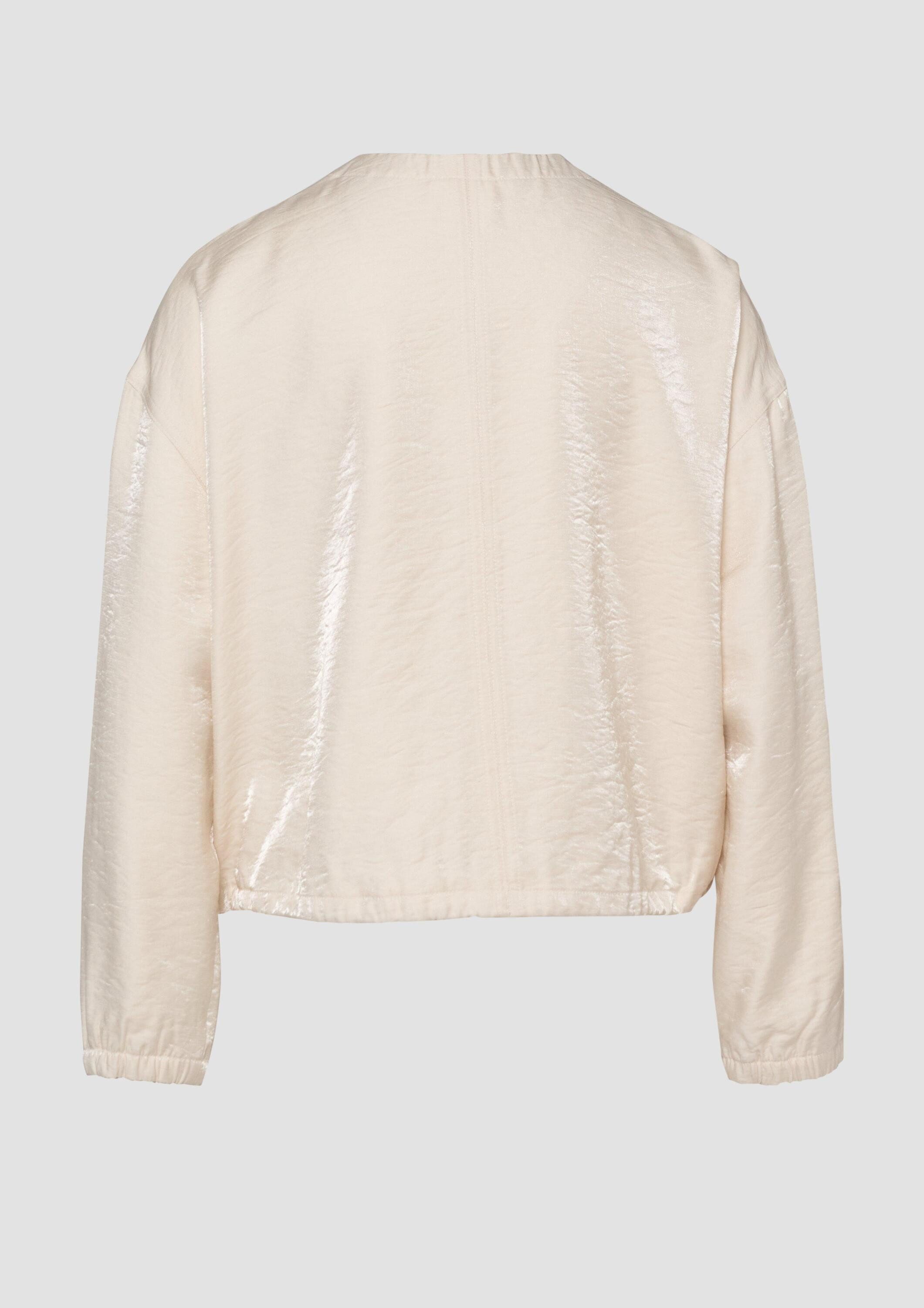 s.Oliver Funktionsjacke Indoor-Jacke Jacke im Relaxed Fit mit elastischem B günstig online kaufen
