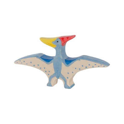 Holztiger Spielfigur Pteranodon, Holzspielzeug Holzfigur Kleinkinderspielzeug