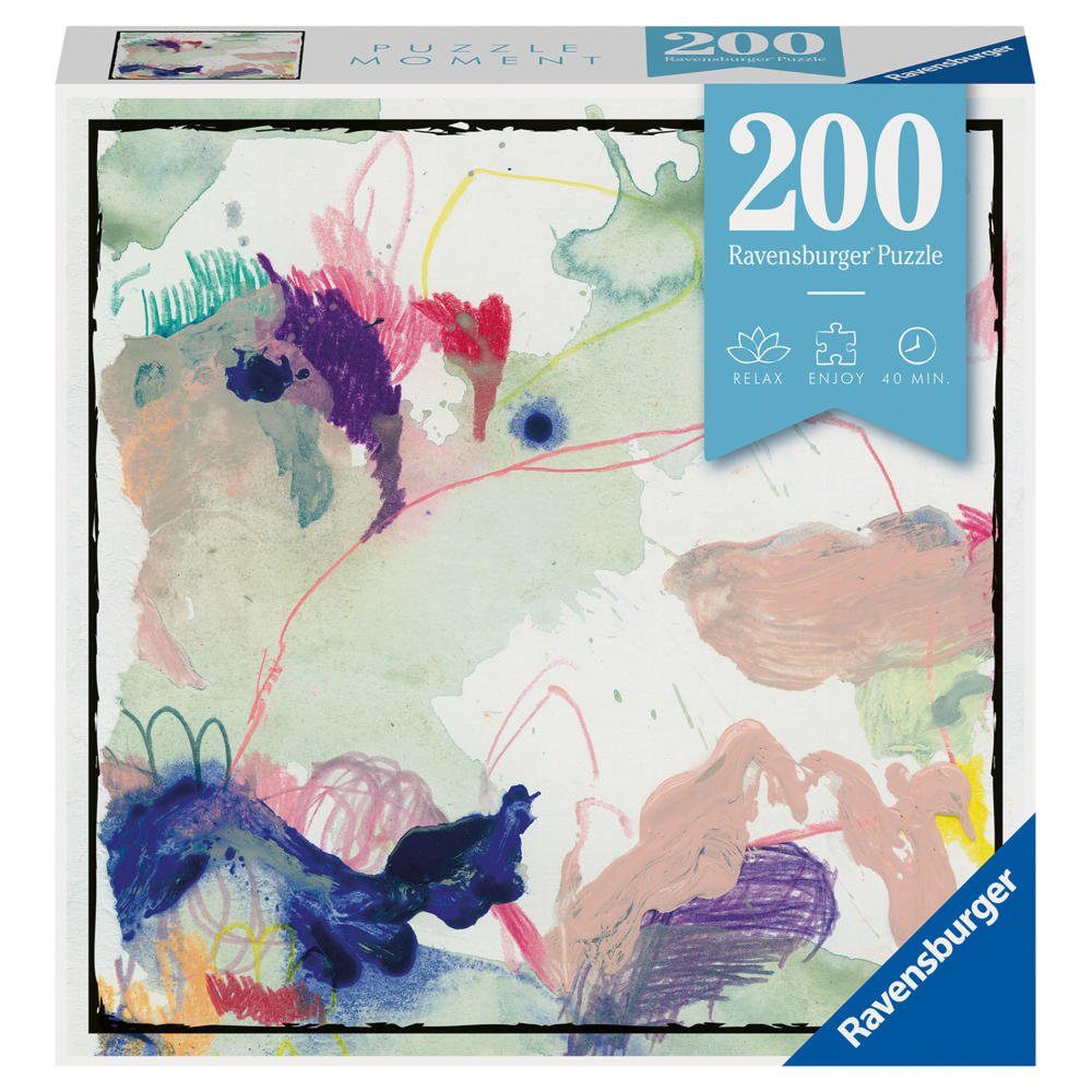 Puzzleteile Moment 200 Colorsplash Ravensburger Puzzle Teile,