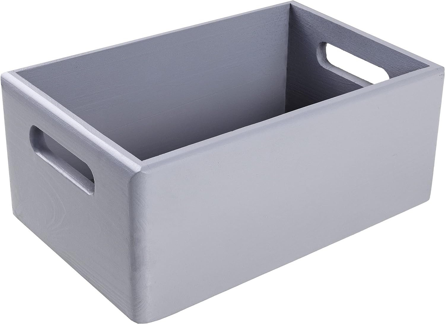 Holzkiste Obstkiste Korb 30x20x13cm (1cm) mit Griffen ohne Deckel