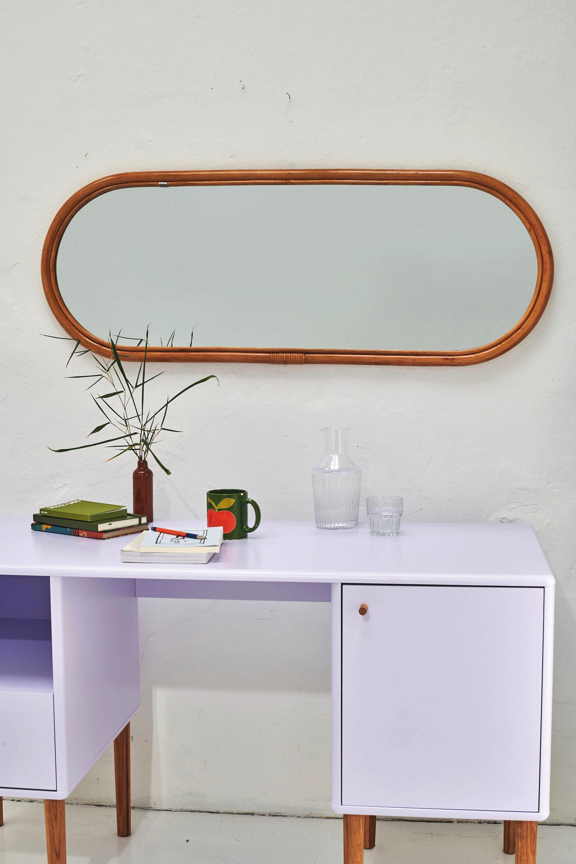 TOM TAILOR HOME Wandspiegel, mit TOM TAILOR Metallring am Rahmen