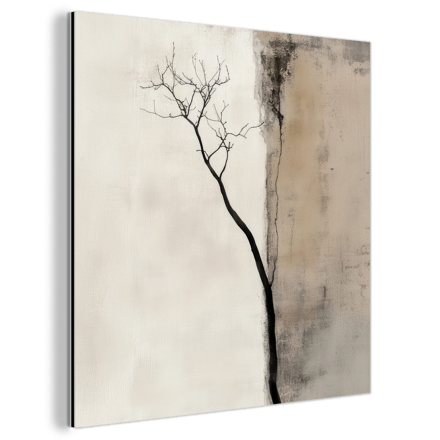 MuchoWow Metallbild Wabi sabi - Pflanze günstig online kaufen