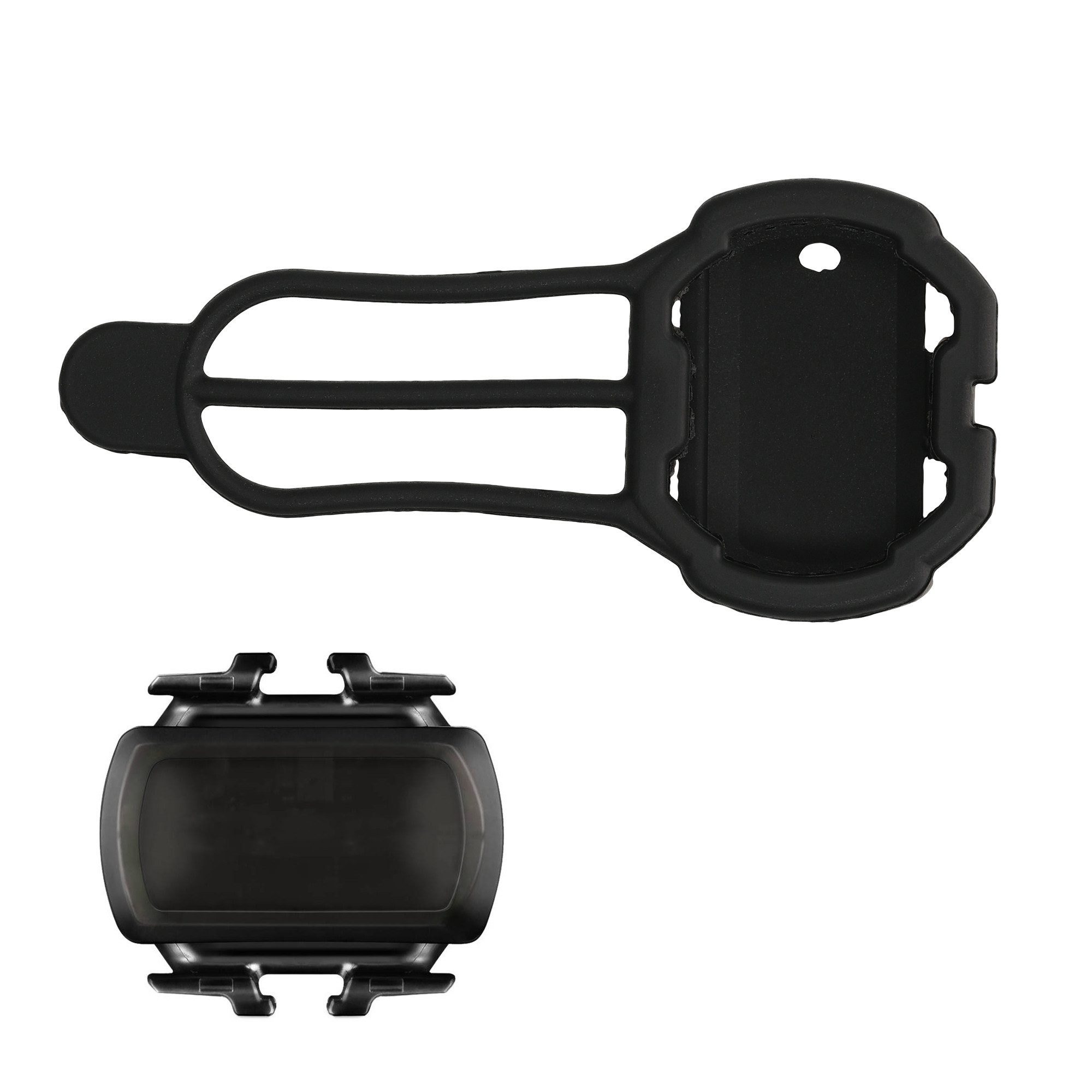 kwmobile Smartphone-Hülle Fahrradcomputer Hülle für Garmin Cadence / Bryton / Magene / iGPSPORT, Silikonhülle Trittfrequenzsensor Schutzhülle - Case Cadence Sensor