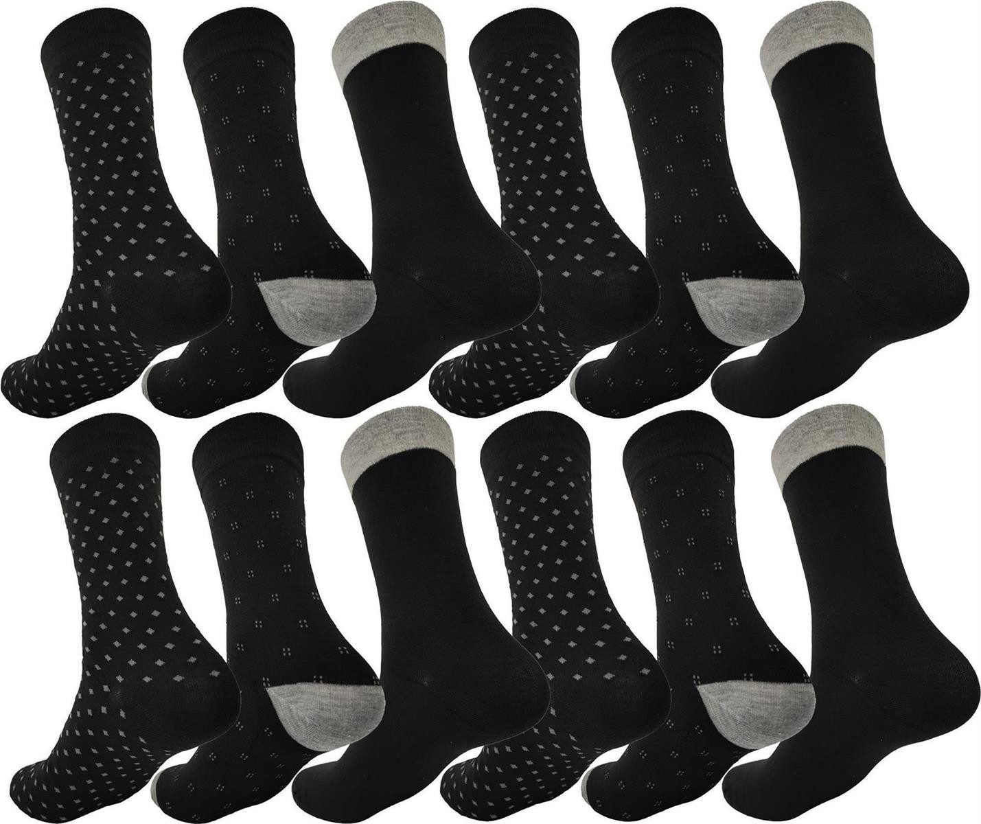 EloModa Basicsocken 12 Paar Herren Socken günstig online kaufen