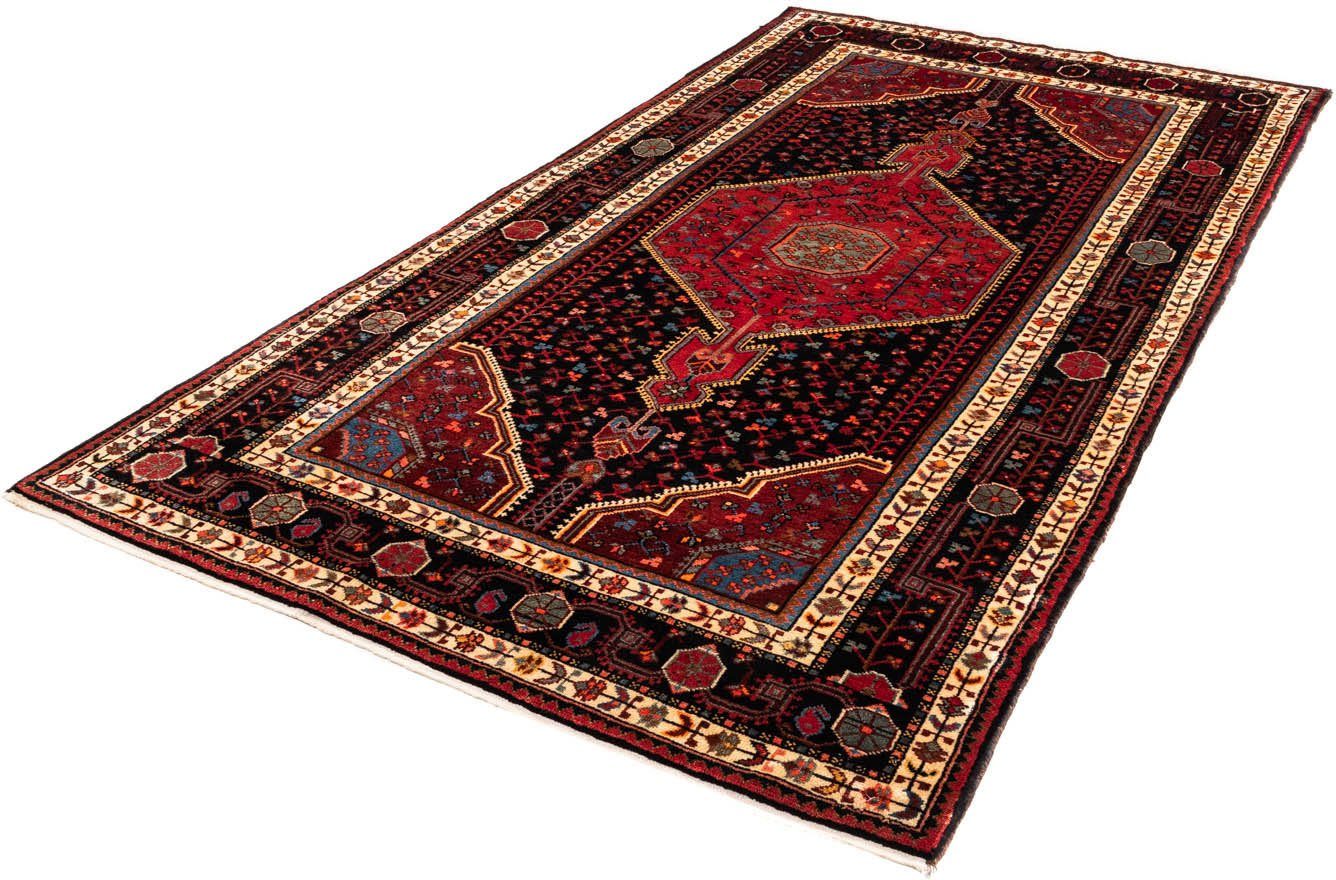 Wollteppich Shiraz Medaillon 222 x 157 cm, morgenland, rechteckig, Höhe: 1 mm, Unikat mit Zertifikat