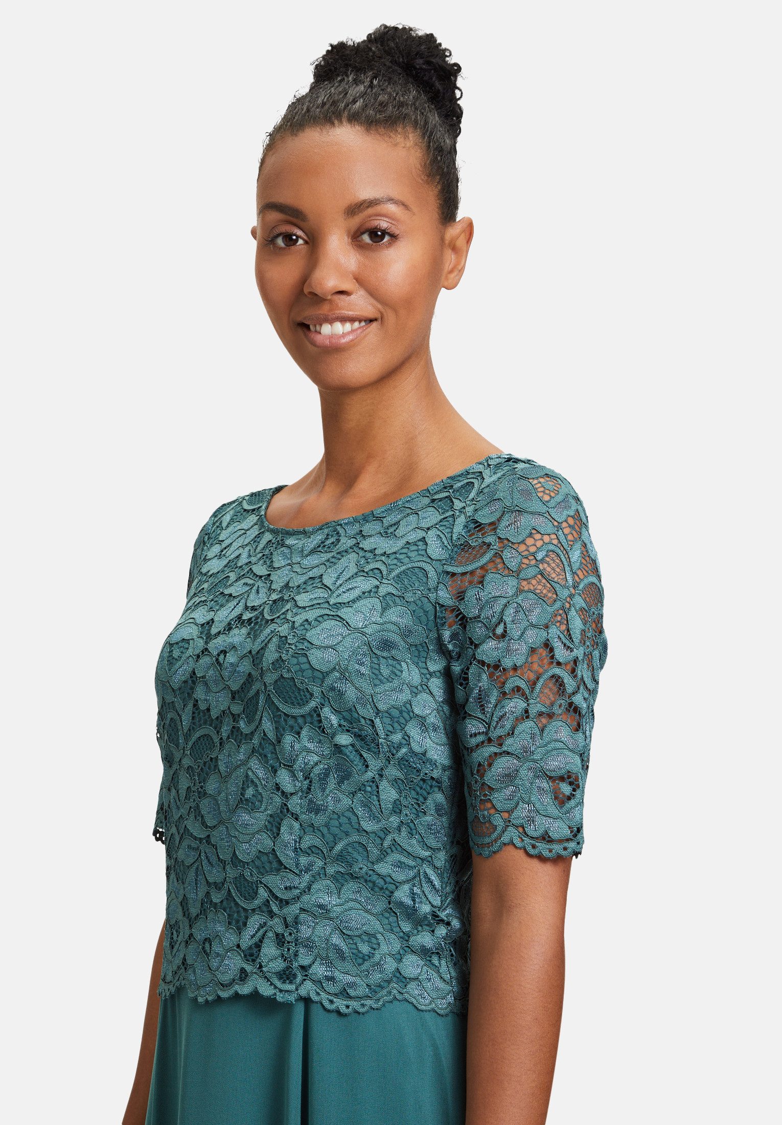 Vera Mont Abendkleid Damen mit Spitze Spitze
