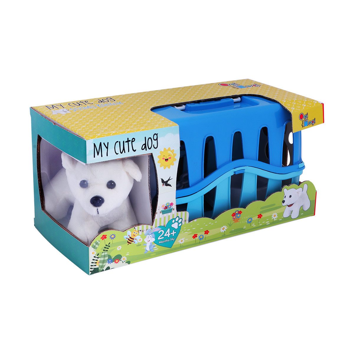 OGI MOGI TOYS Lernspielzeug Ogi Mogi „My Cute Dog“ Tierarzt-Spielset – Blau, Rollenspiel für Kinde (1-St)