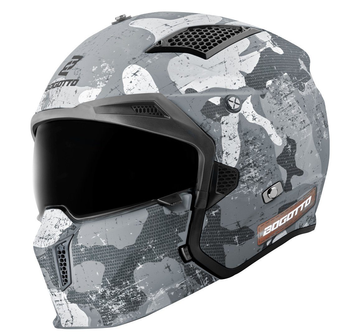 Motorradhelm Radic Camo Helm