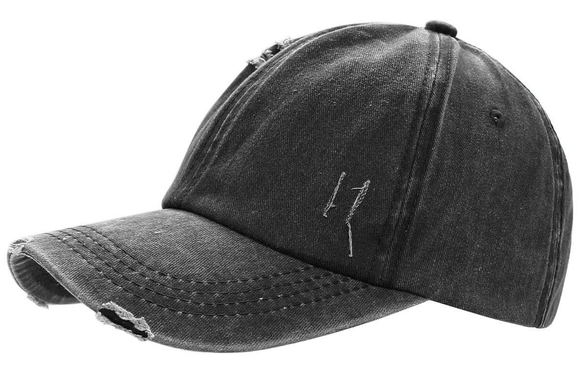 dy_mode Baseball Cap Damen Baseball Cap mit Zopfloch Frauen Mütze Schirmmüt günstig online kaufen
