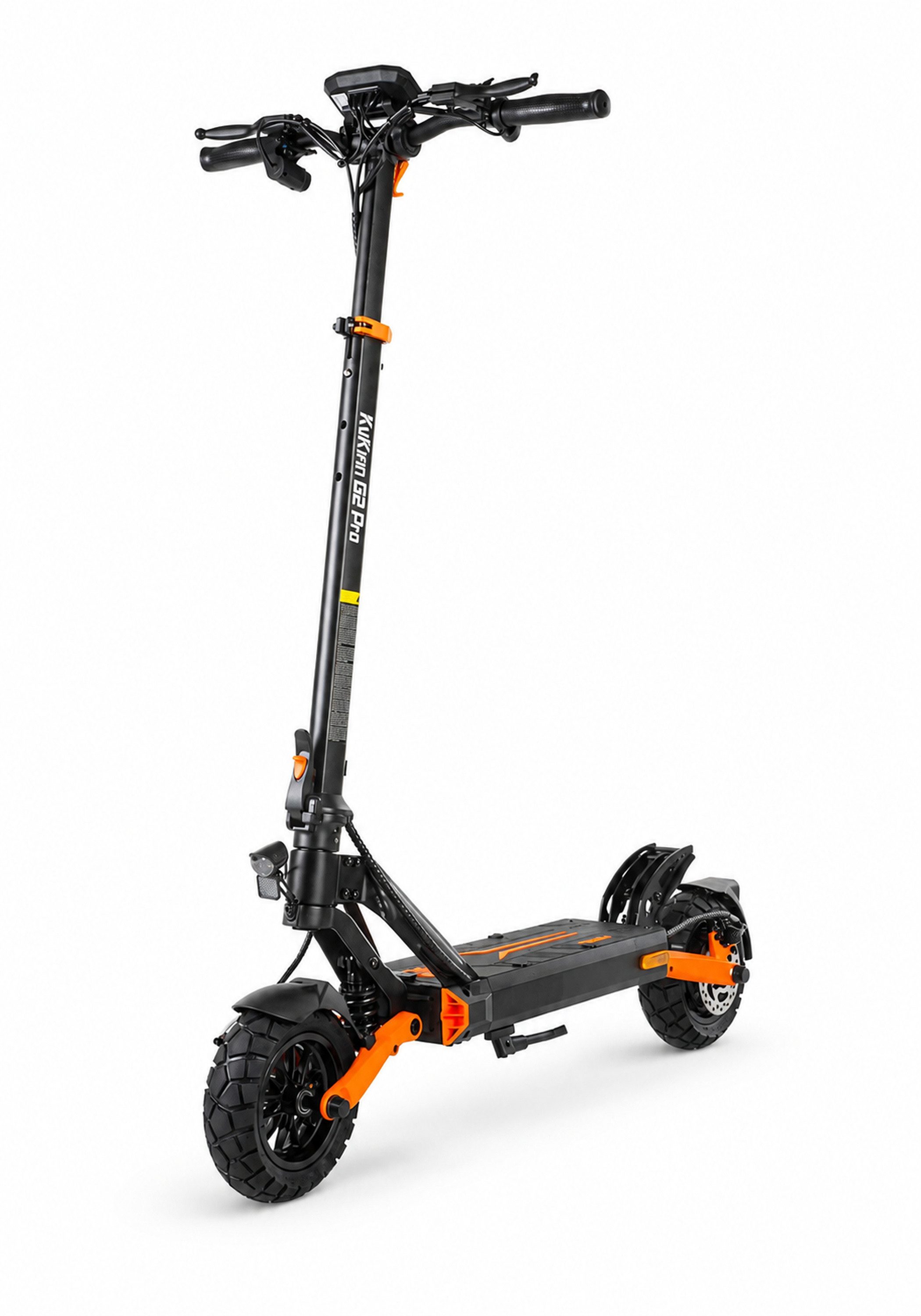 Vankel E-Scooter Kukirin G2 Pro 624Wh 48V 13Ah Max.55km 10 Zoll Offroad-Reifen, Faltbarer Elektro-Scooter mit Doppelscheibenbremse, LCD-Display