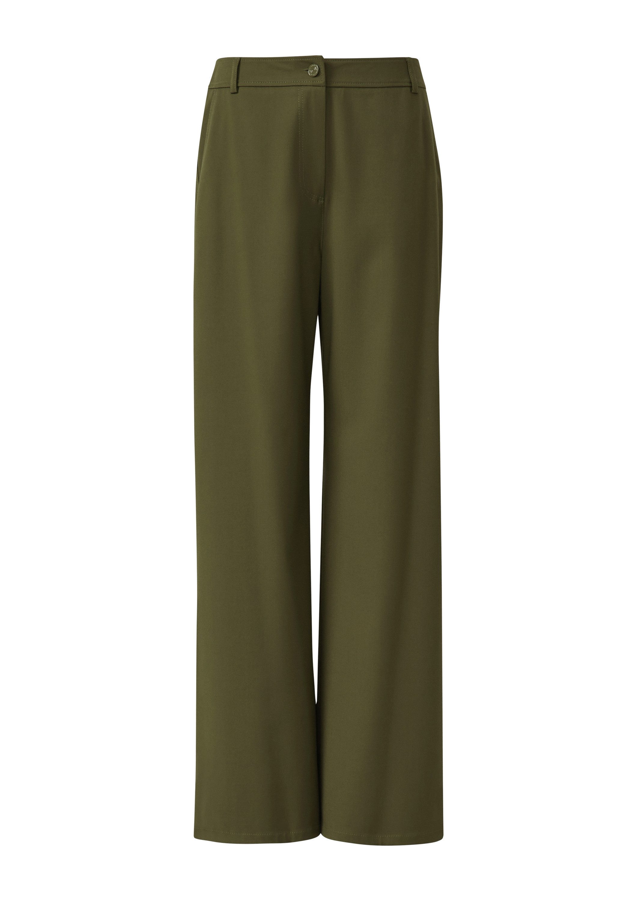comma Chinos Hose Modische Hose mit weitem Bein günstig online kaufen