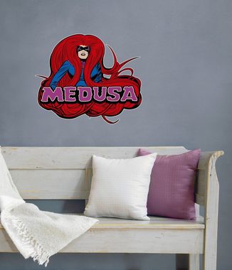 Komar Wandtattoo Medusa Comic Classic (1 St), 50x70 cm (Breite x Höhe), selbstklebendes Wandtattoo