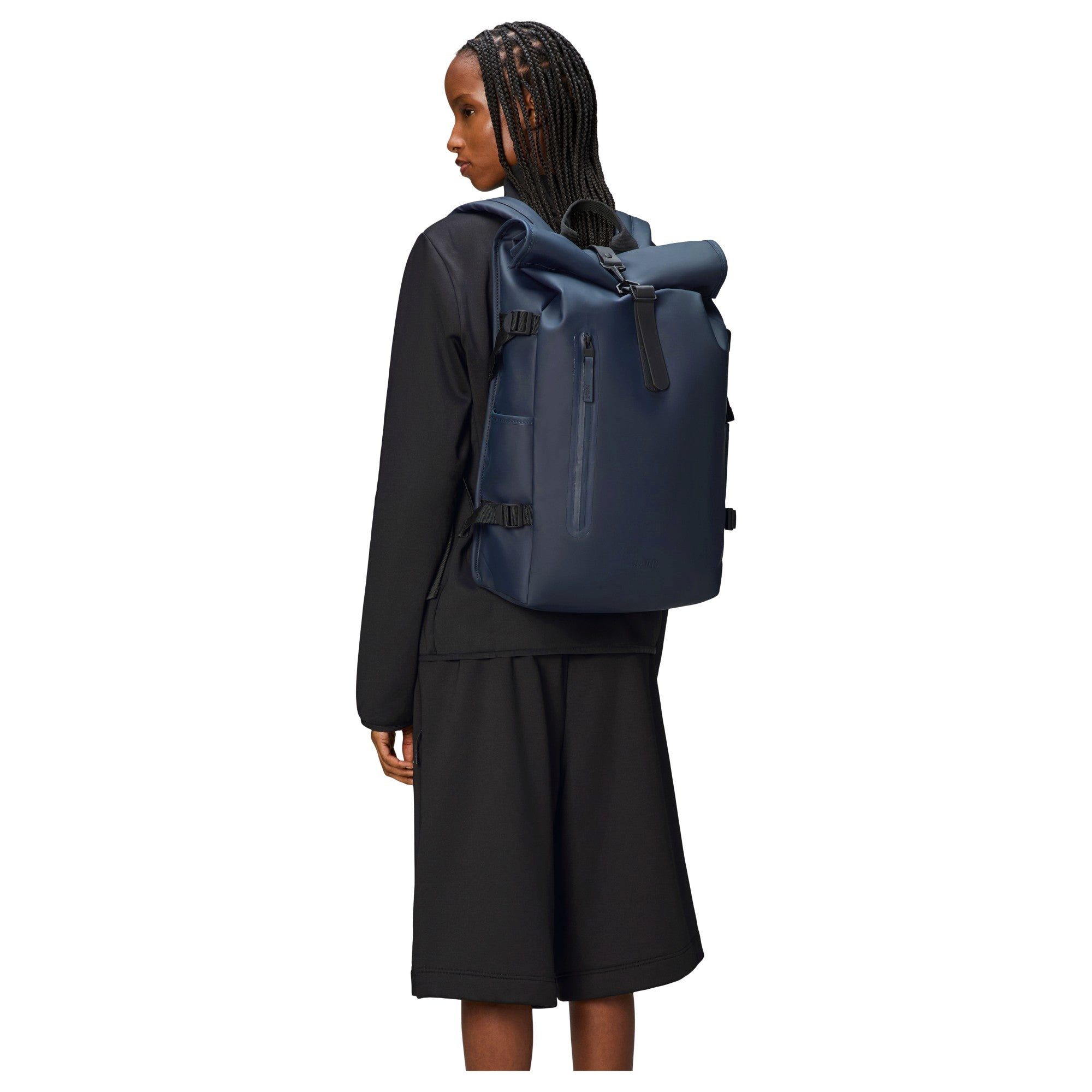 Rains Rucksack Rolltop - Rucksack L 16" 52 cm (navy)