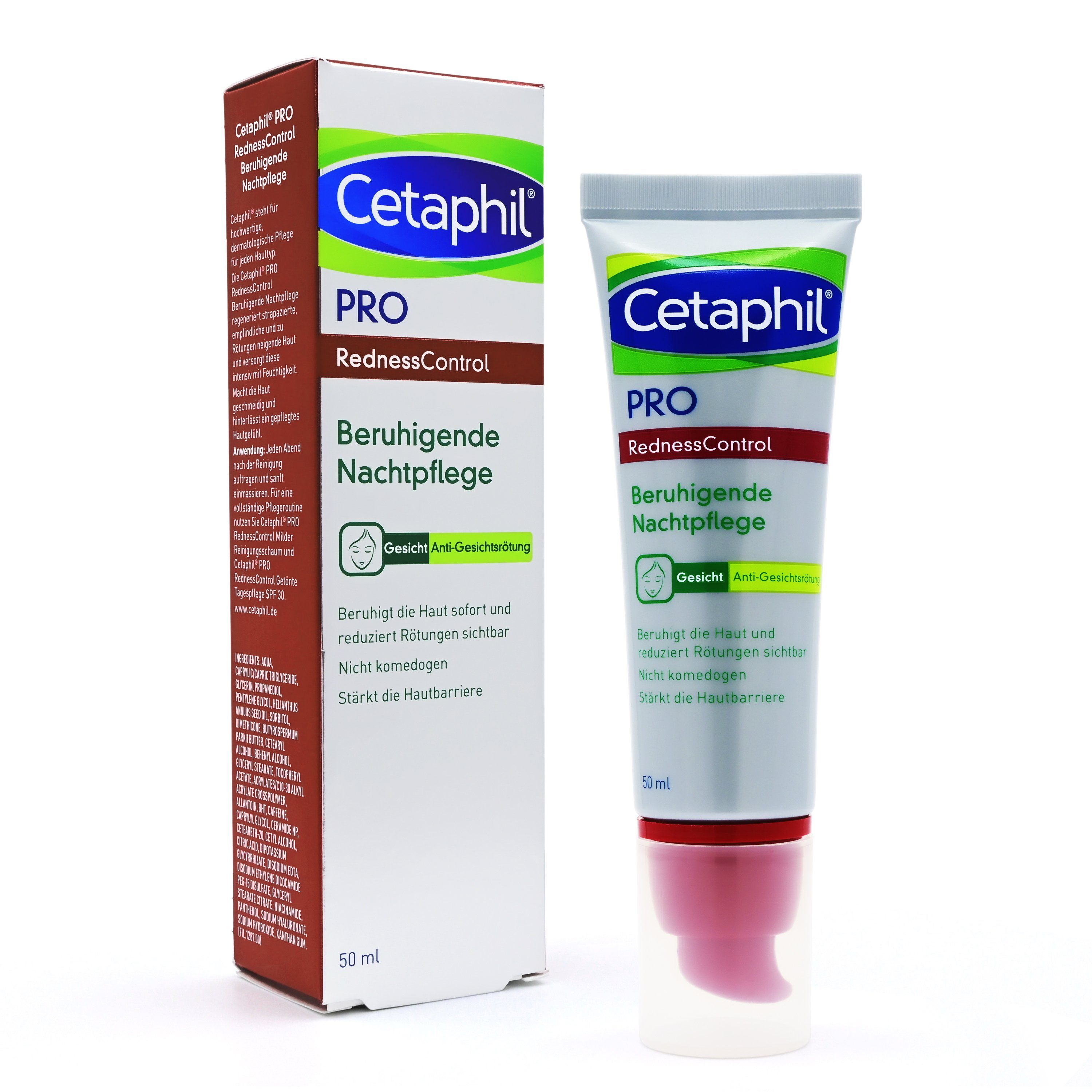 Cetaphil Nachtcreme CETAPHIL Redness Control beruhigende Nachtpflege 50 ml