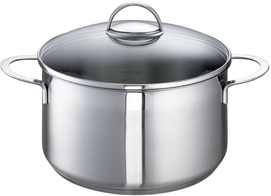 SCHULTE-UFER Fleischtopf Wave, Edelstahl (1-tlg), Induktion