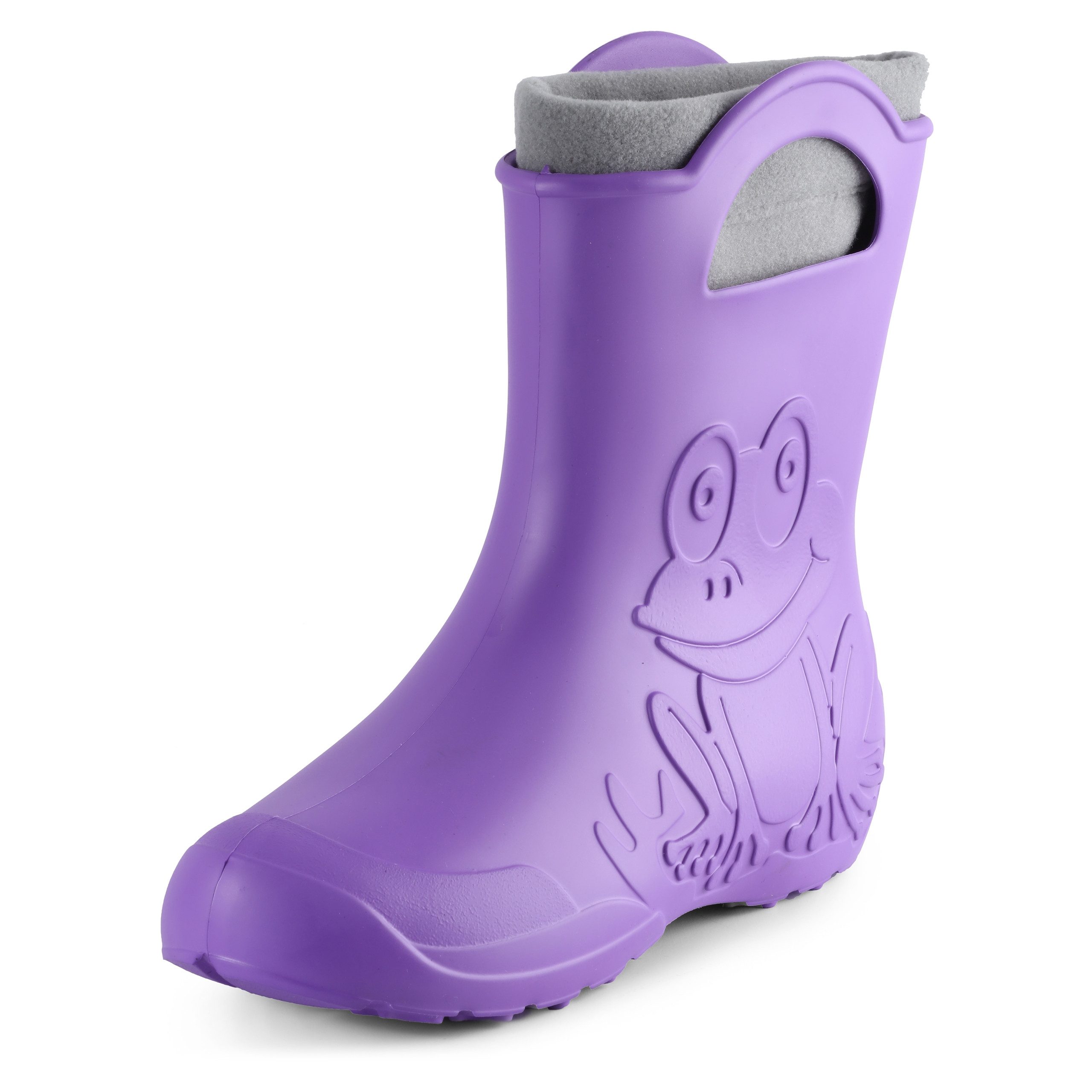 Ladeheid EVA Regenstiefel LA-CA-12 federleichte Regenschuhe Damen Gummistiefel mit herausnehmbares Innenfutter