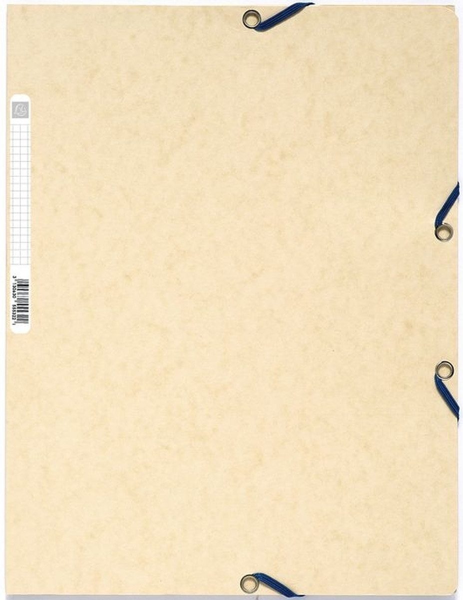 Fächermappe Eckspannmappe Nature Future A4 Manila-Karton 400g elfenbein