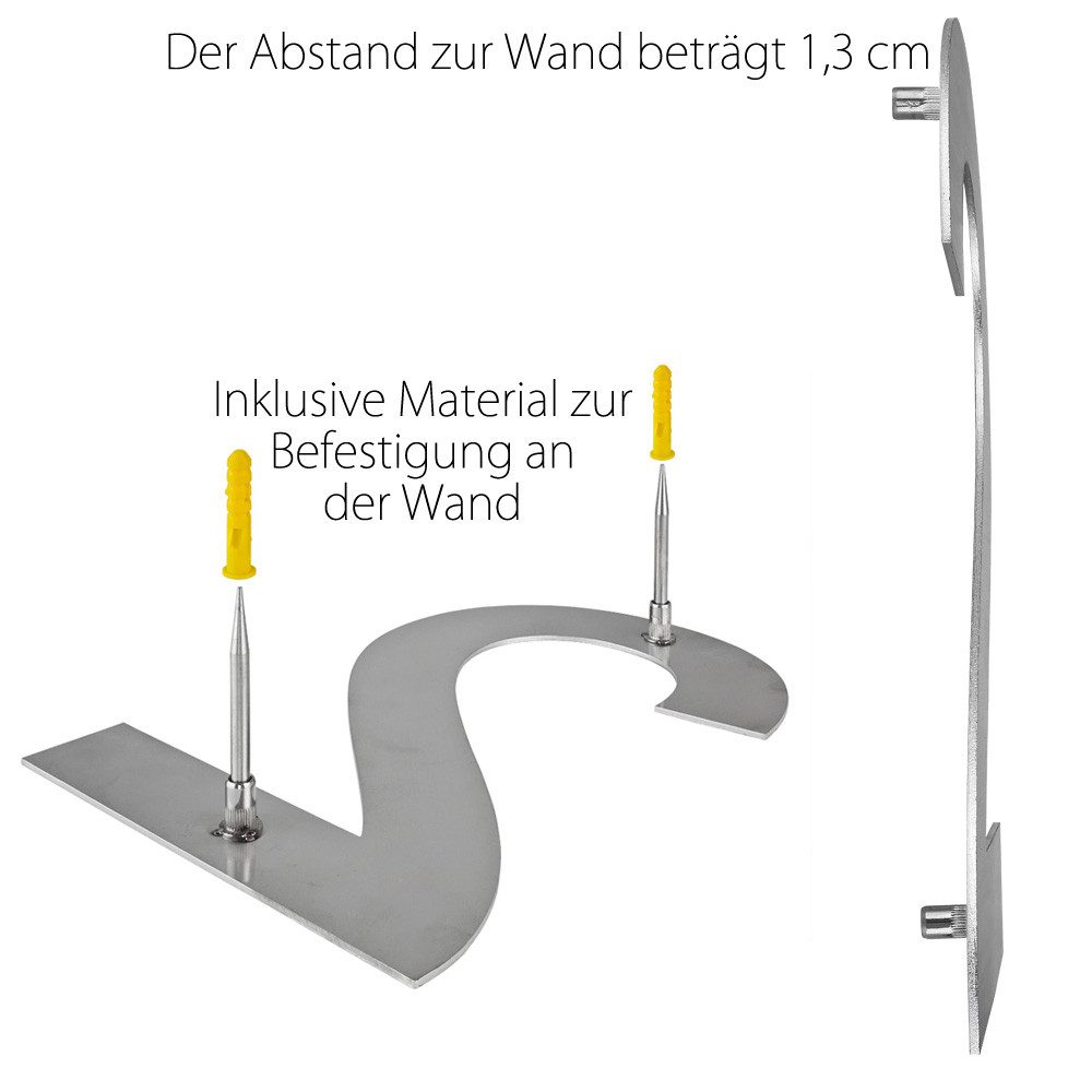V2Aox Hausnummer Edelstahl Hausnummer Hausnummernschild Buchstabe a Schild 2D