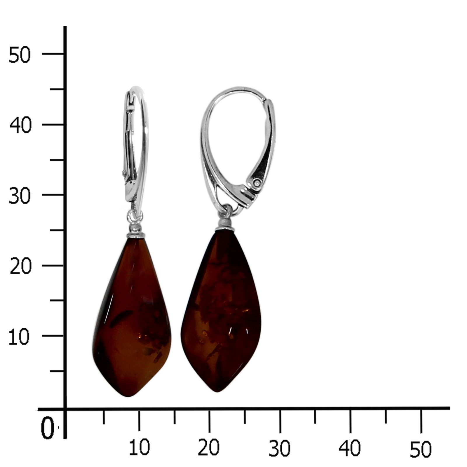 OSTSEE-SCHMUCK Paar Ohrhänger Ostsee-Schmuck Ohrhänger Klassisch Ohrhänger günstig online kaufen