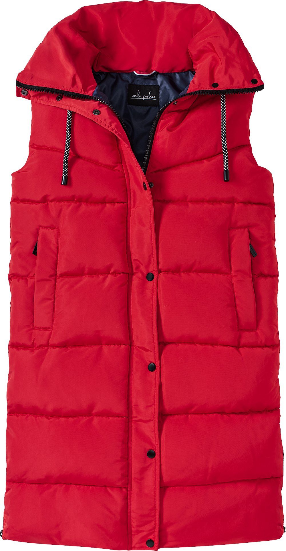 Emilia Parker Steppweste in Unifarbe