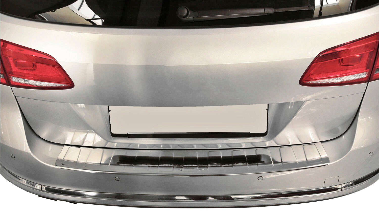 VW ALLTRACK, B7 poliert KOMBI 2010-2014, RECAMBO für Ladekantenschutz, Zubehör PASSAT & Edelstahl chrom