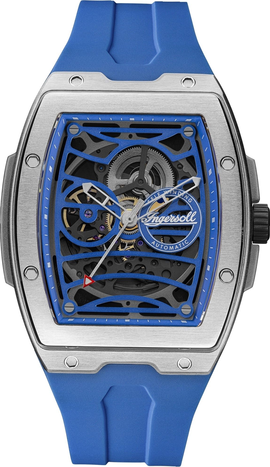 Quarzuhr Ingersoll Herrenuhr PUR blau Ingersoll