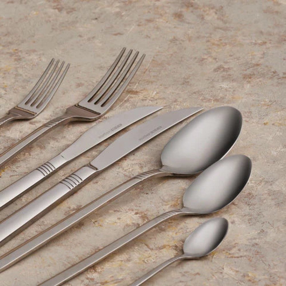 Karaca Besteck-Set Karaca Nil Elegance Besteckset für 12 Personen, 91 Teilig