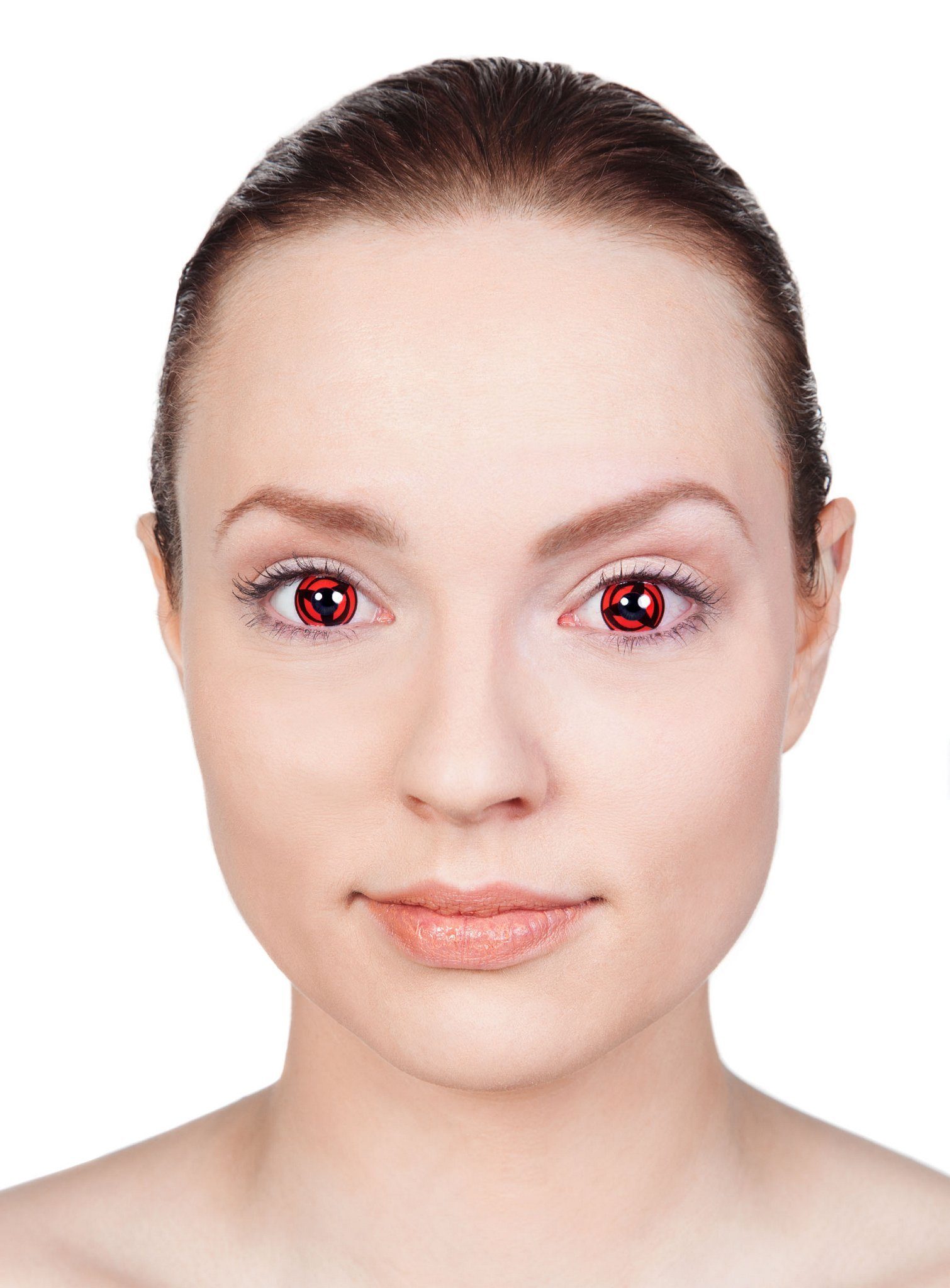 Maskworld Motivlinsen Kakashis Mangekyou Sharingan Manga Kontaktlinsen, Anime-Motivlinsen für Cosplay