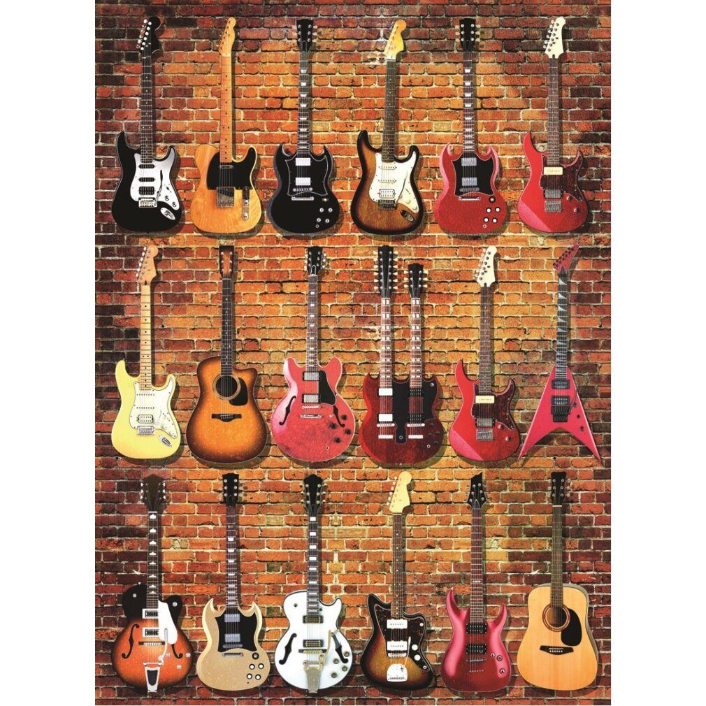 ANATOLIAN Puzzle ANATOLIAN Puzzle Guitar Collection 1000 Teile, Puzzleteile