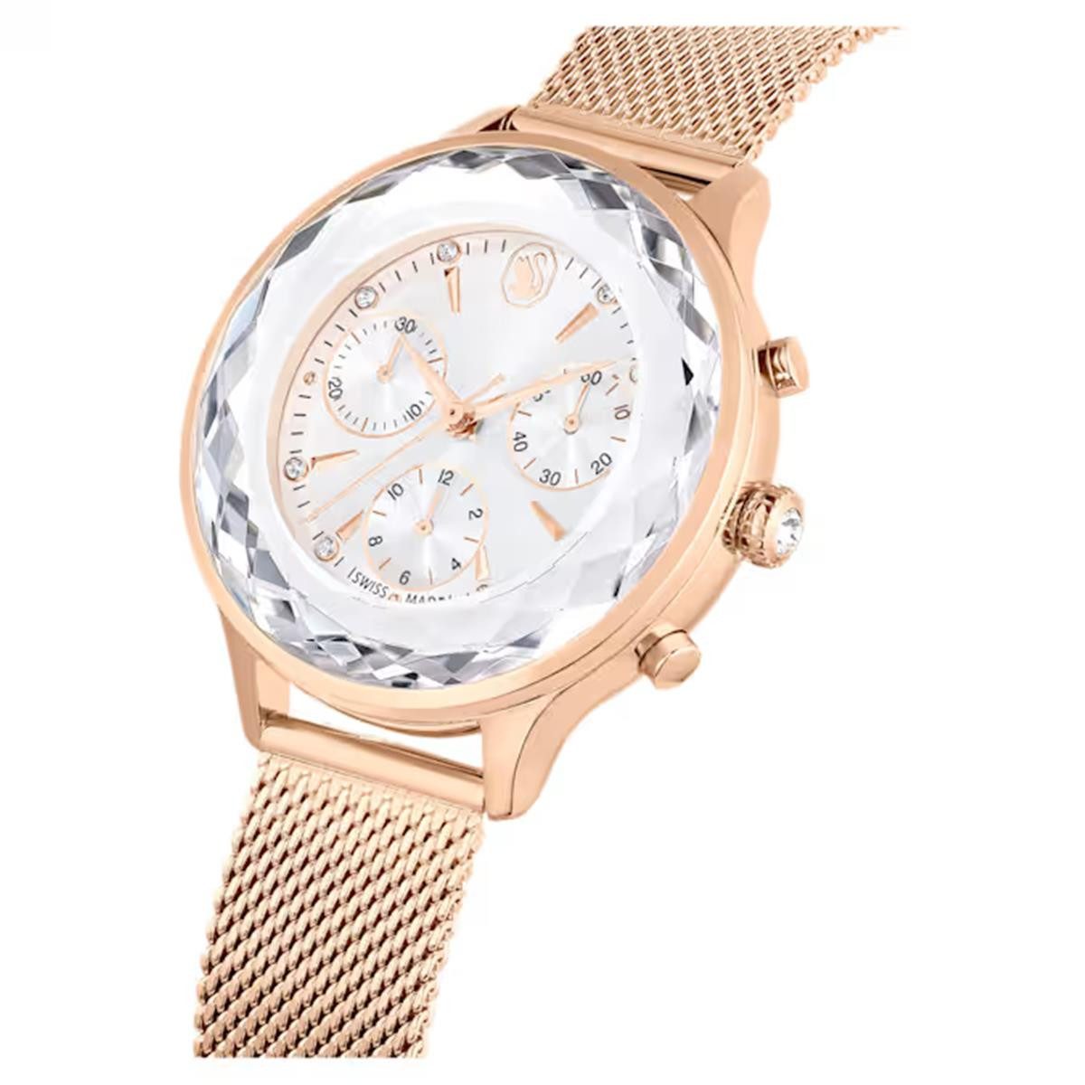 Swarovski Quarzuhr Swarovski Damen Chrono Uhr 5677506 Nova Schweizer Produktion, (1-tlg)