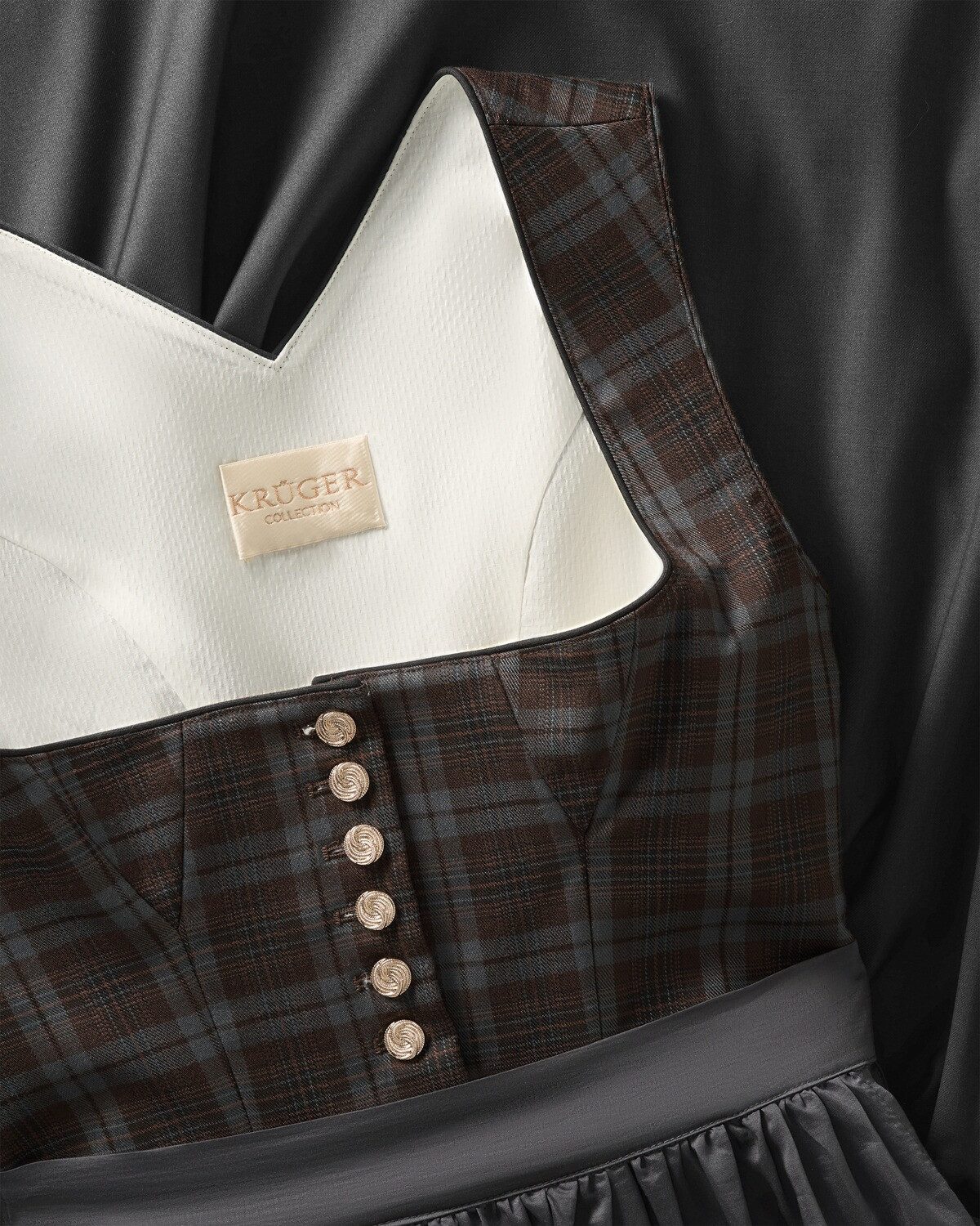 KRÜGER COLLECTION Dirndl Midi-Dirndl