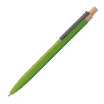 Livepac Office Kugelschreiber Kugelschreiber aus recyceltem Aluminium / Farbe: hellgrün