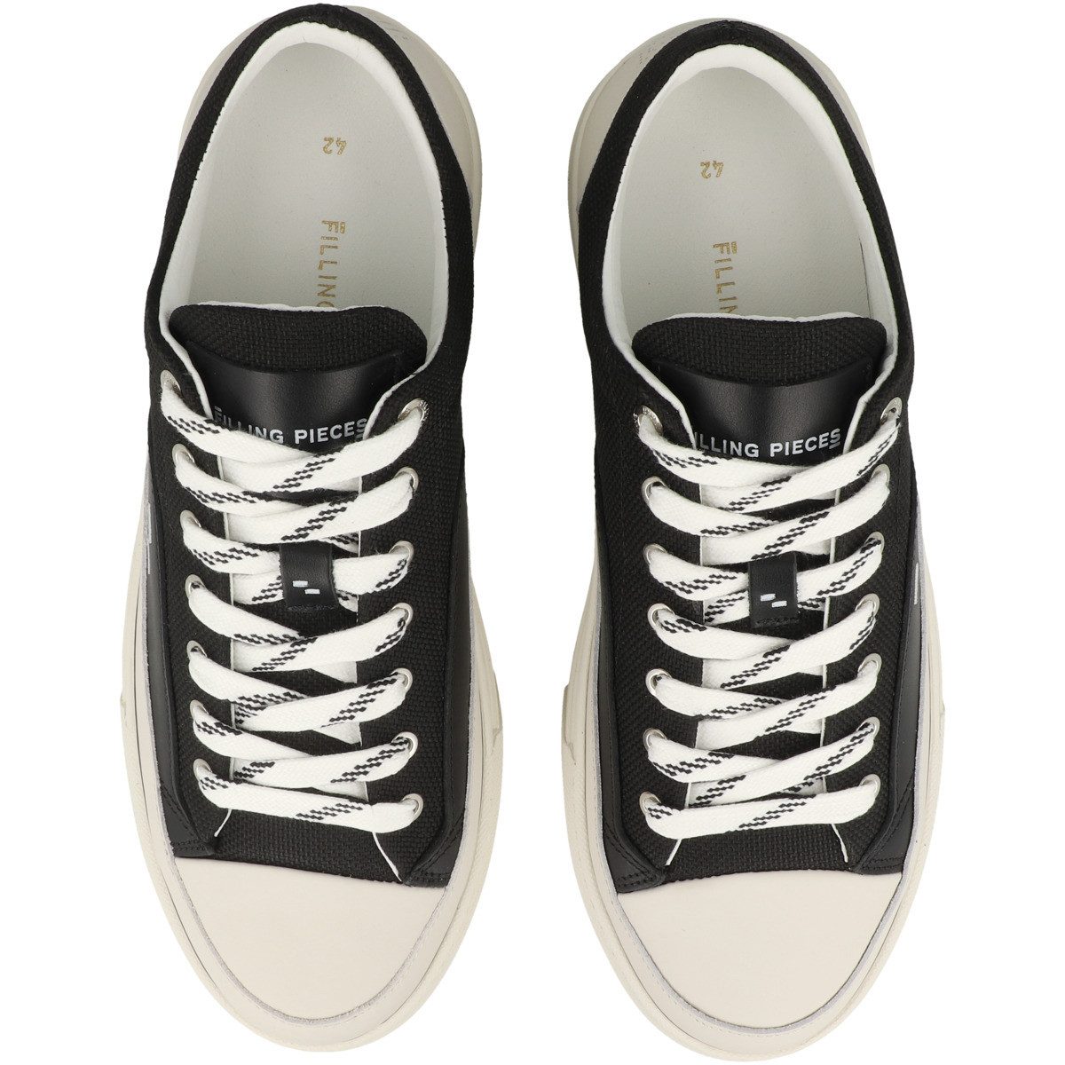 Filling Pieces Riviera Low Unisex Erwachsene Sneaker Turnschuhe, Sportschuhe, Freizeitschuhe, Halbschuhe, Schnürschuhe