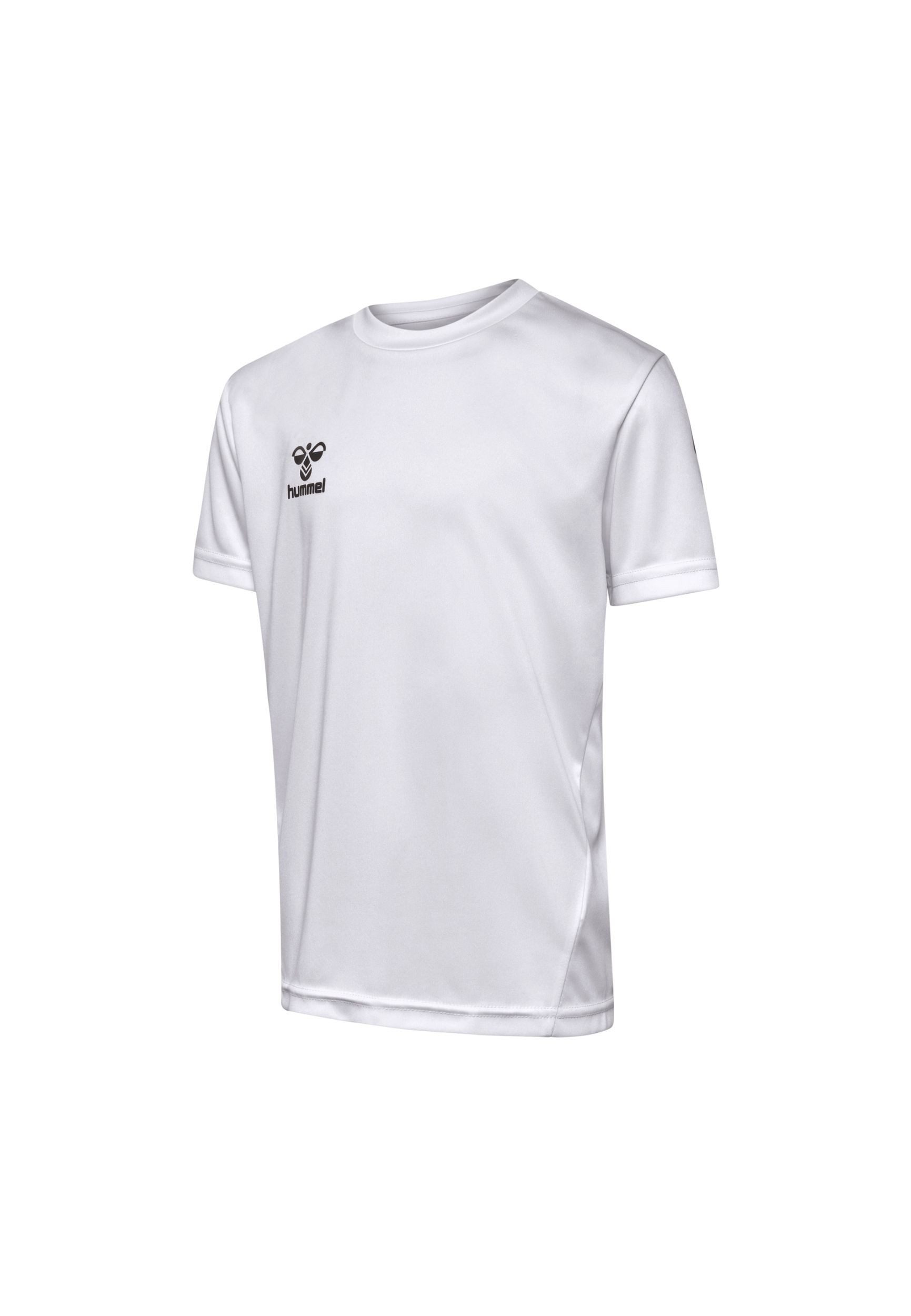 hummel T-Shirt Sportset Regular Fit Logodruck für (2-tlg) Normal Fit bedruckt atmungsaktiv Ohne Verschluss modisch-Style