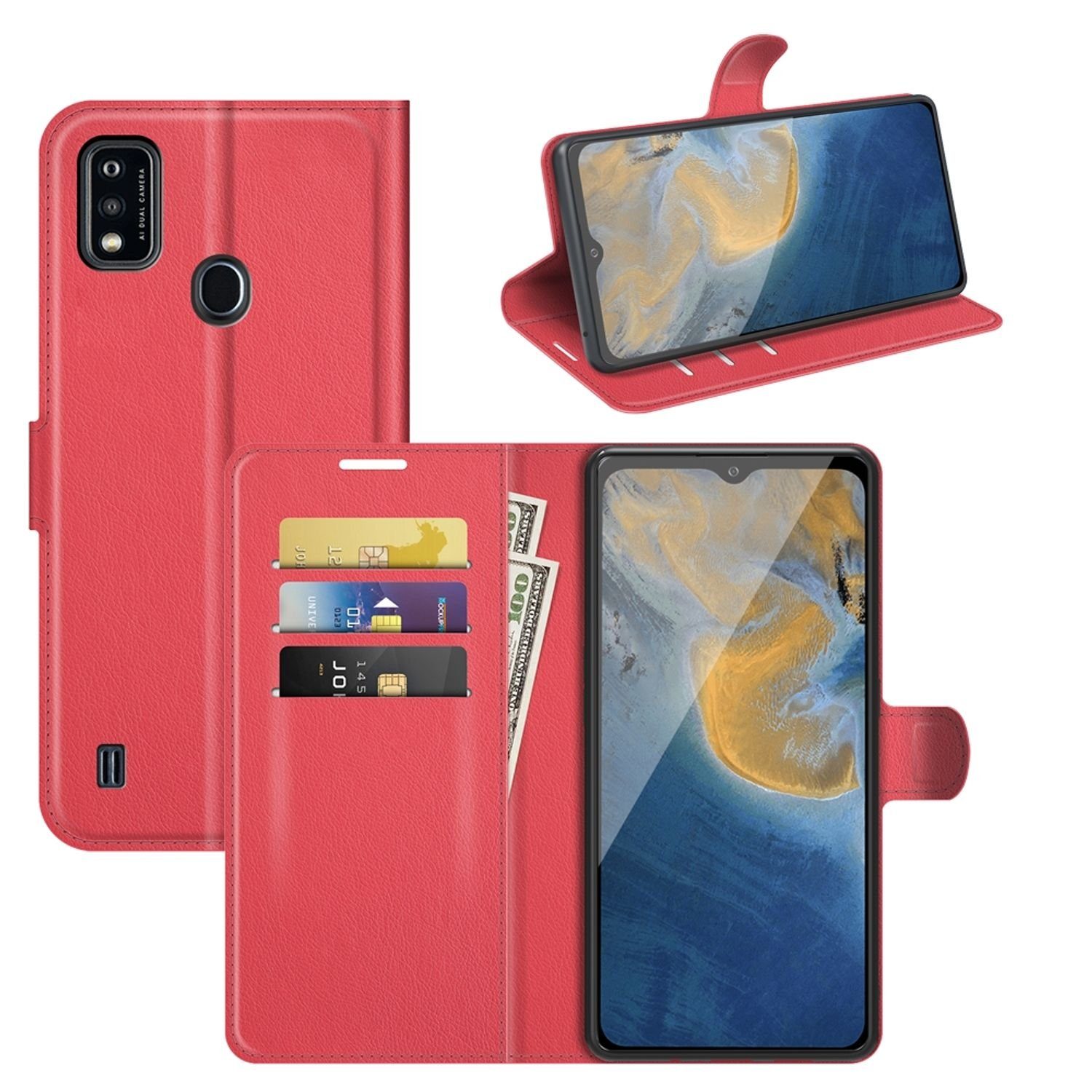 König Design Handyhülle ZTE Blade A51, Schutzhülle Schutztasche Case ...