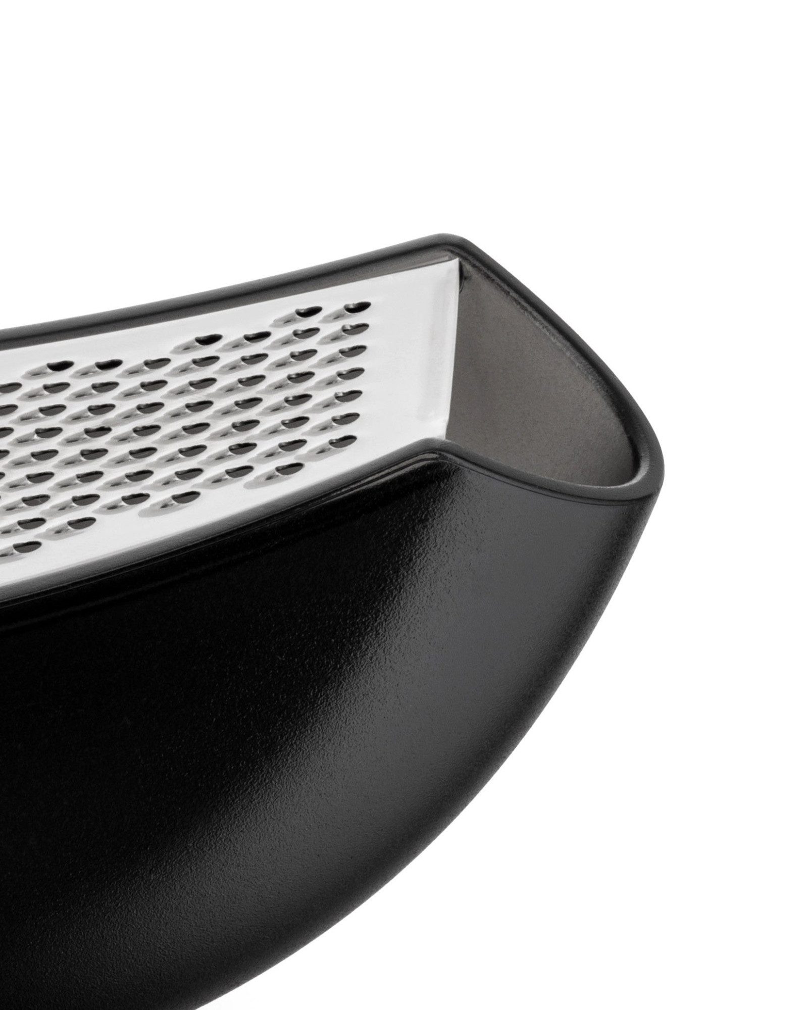 Alessi Käsereibe Alessi Parmenide Reibe mit Käsedose, Edelstahl, Thermoplastisches Harz