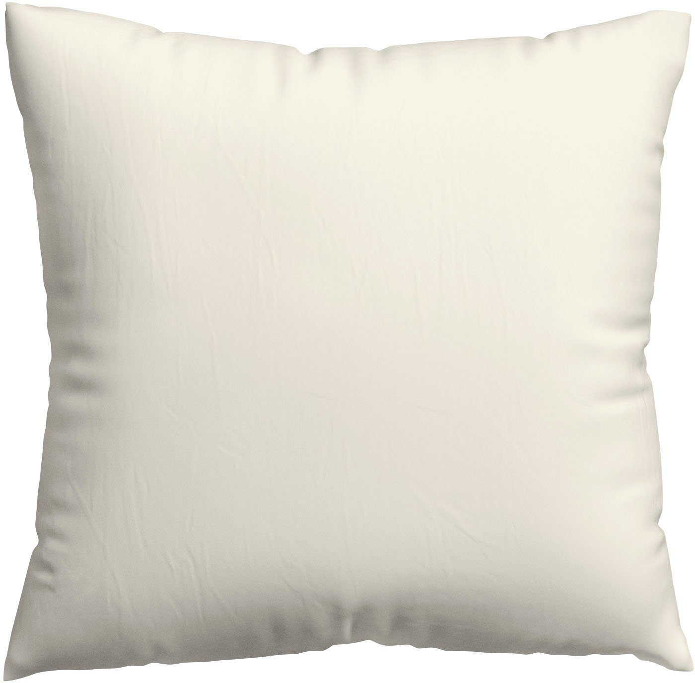 Schlafgut Kissenbezug Woven Satin aus Mako-Baumwolle, langlebig, pflegeleicht, dicht gewebt, (1 Stück), Kissenhülle mit Reißverschluss, passender Bettbezug erhältlich