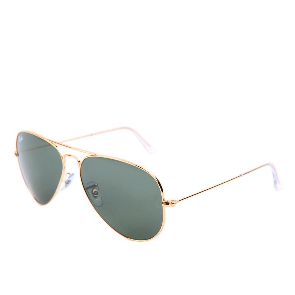 Ray-Ban Sonnenbrille Ray-Ban Aviator Large Metal RB3025 L0205 Gold Green günstig online kaufen