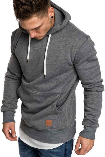 REPUBLIX Sweatshirt »GRIFFIN« Basic Kapuzenpullover Hoodie